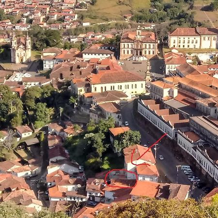 Quarto Individual Em Hospedaria No Centro Ouro Preto  Zewnętrze zdjęcie